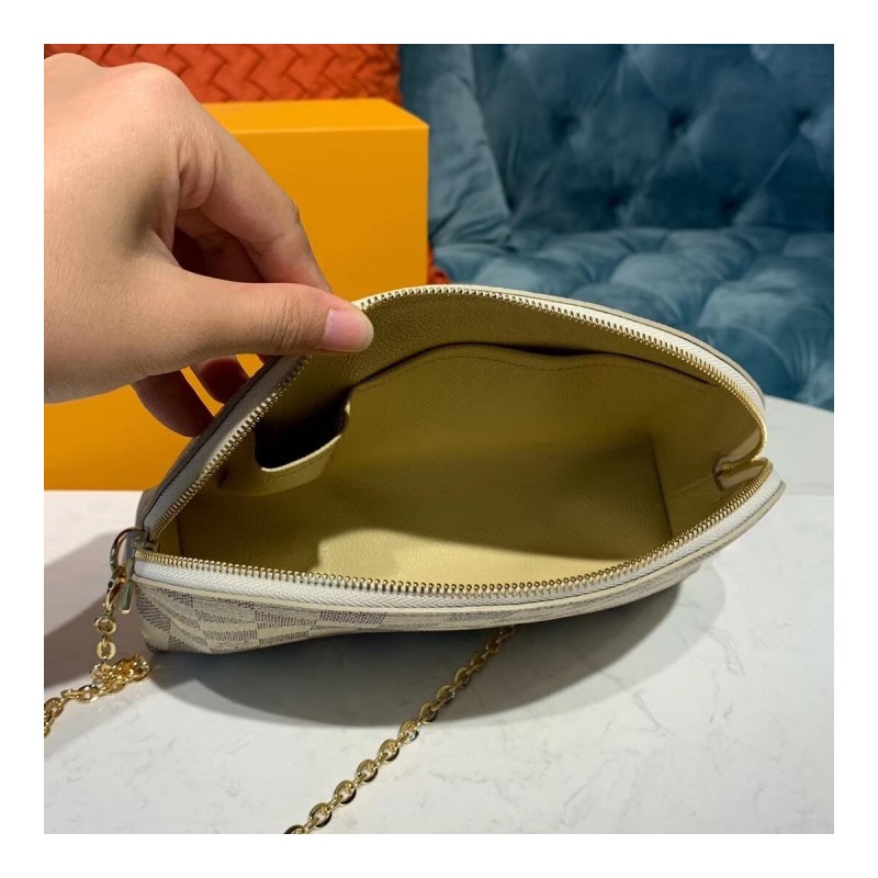 Louis Vuitton Damier Azur Cosmetic Pouch GM M47353