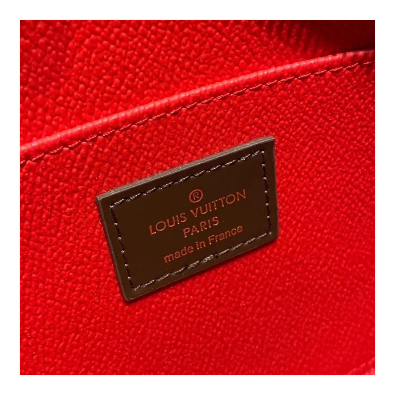 Louis Vuitton Damier Ebene Cosmetic Pouch GM M47353