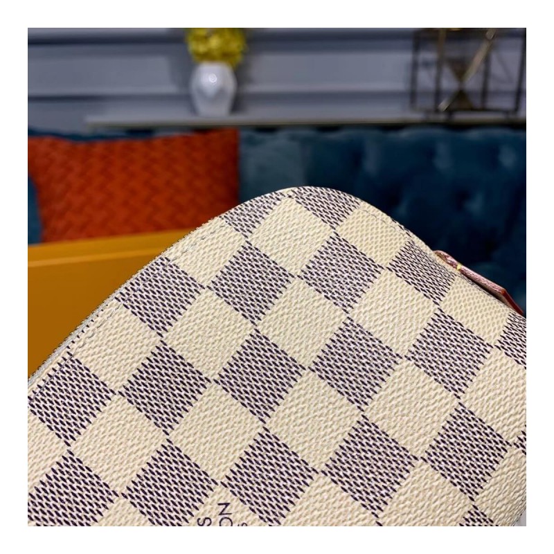 Louis Vuitton Damier Azur Cosmetic Pouch N60024