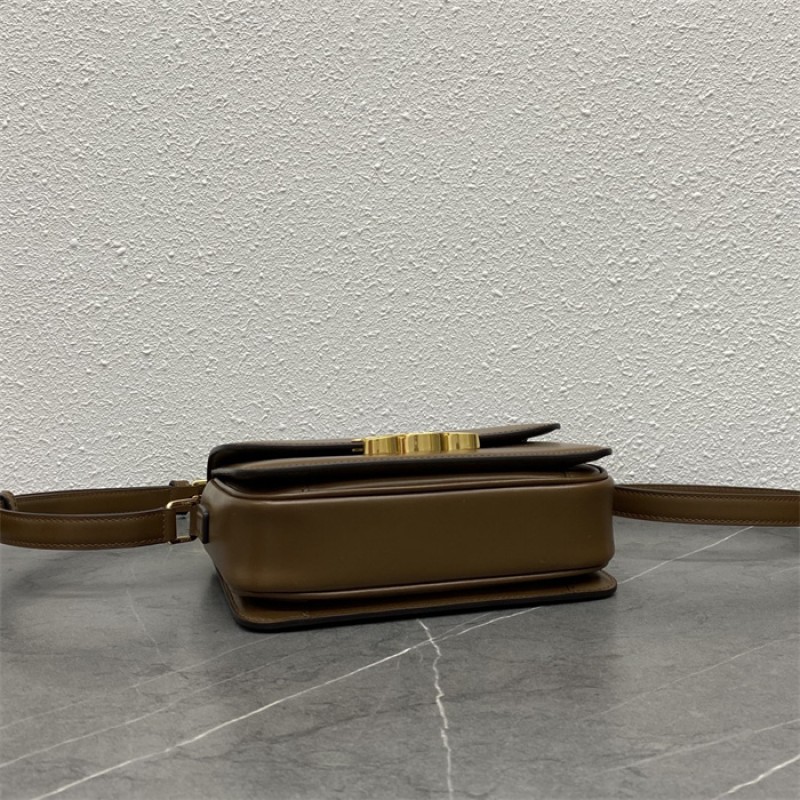 Celine Classique Triomphe Bag in Natural Calfskin Grown-187363