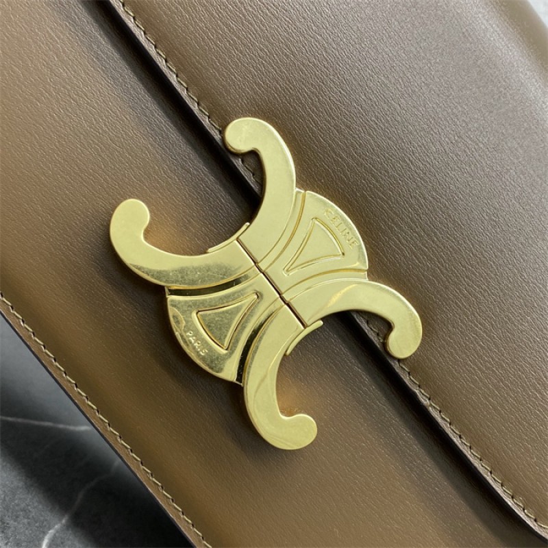 Celine Classique Triomphe Bag in Natural Calfskin Grown-187363