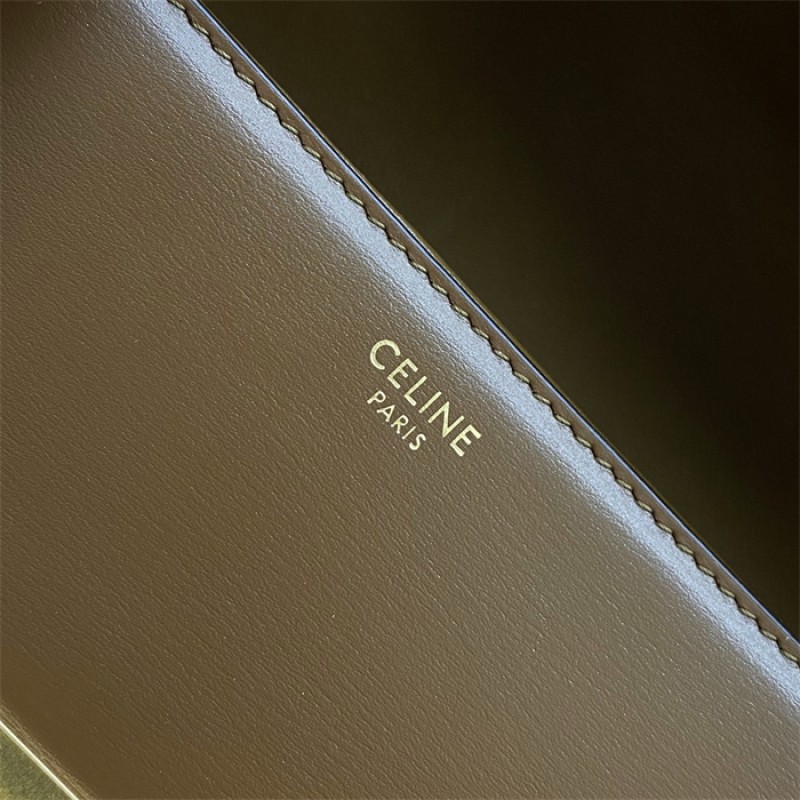 Celine Classique Triomphe Bag in Natural Calfskin Grown-187363