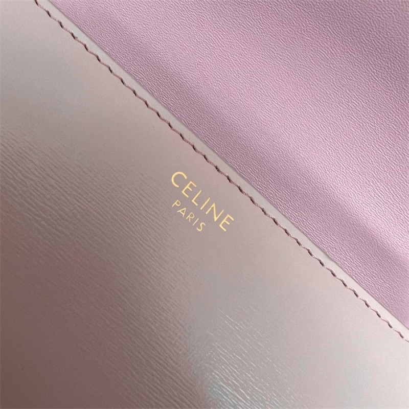 Celine Classique Triomphe Bag in Natural Calfskin Pink-187363