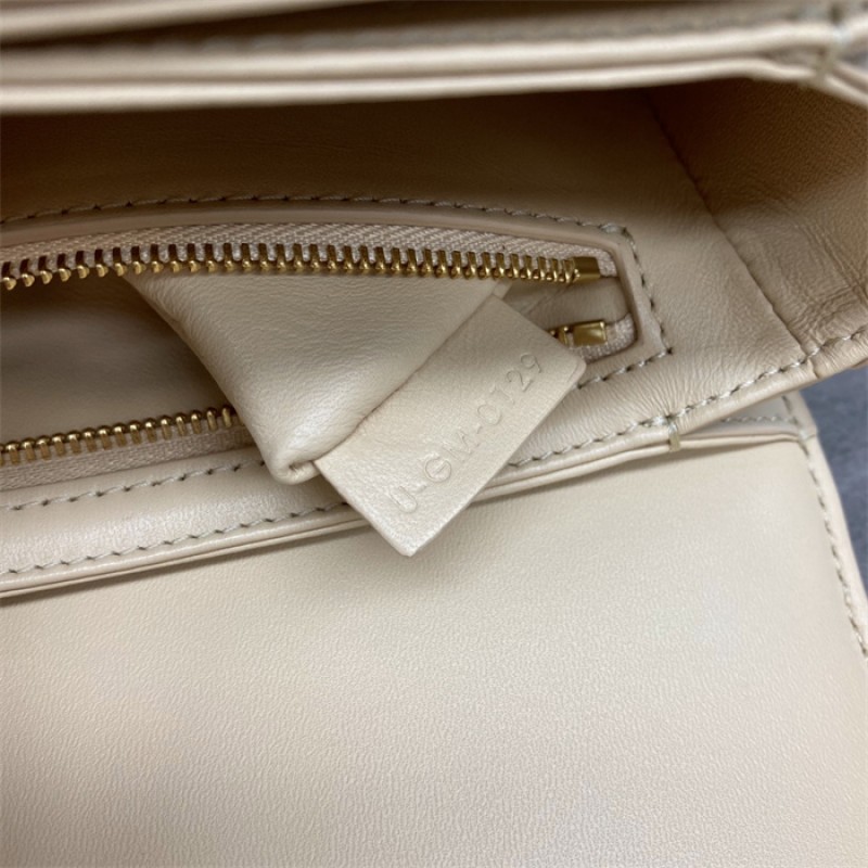 Celine Classique Triomphe Bag in Natural Calfskin Beige-187363