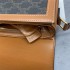 Classique Triomphe Bag in Triomphe Canvas and Calfskin TAN-191242BZ4.04LU