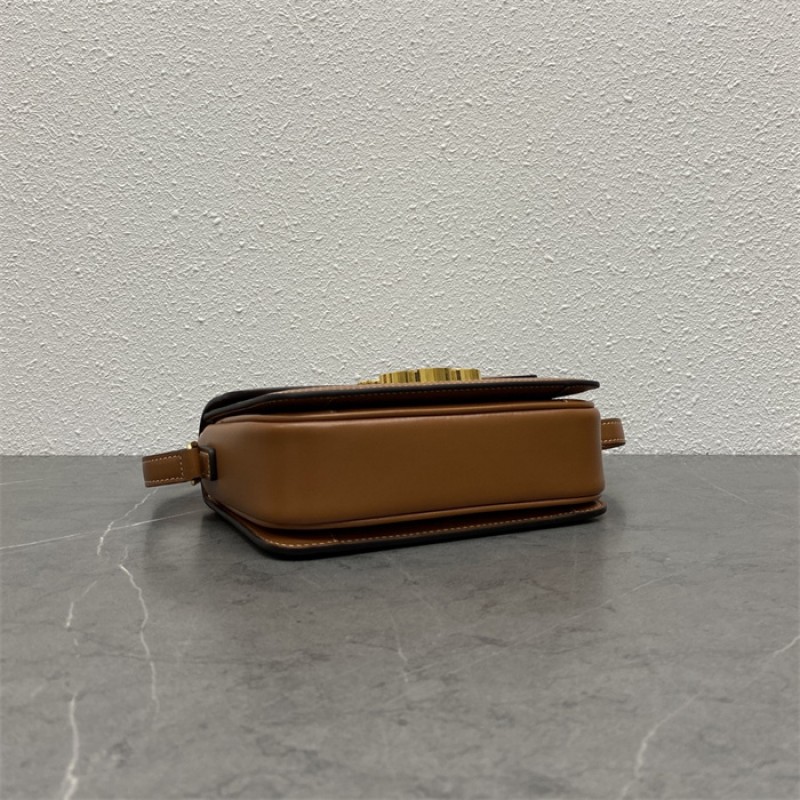 Classique Triomphe Bag in Triomphe Canvas and Calfskin WHITE-191242BZ4.04LU