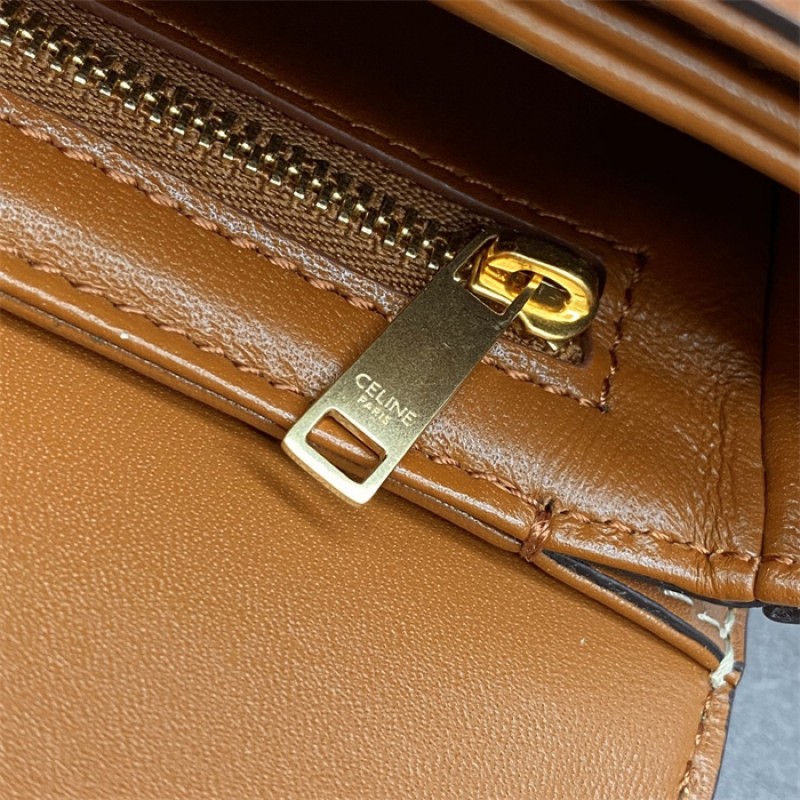 Classique Triomphe Bag in Triomphe Canvas and Calfskin WHITE-191242BZ4.04LU