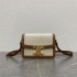 Celine Classique Triomphe Bag in Triomphe Textile and Calfskin 191242EGC.02NT