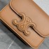 Celine Classique Cuie Triomphe Bag in Natural Calfskin Tan-199223BFN.04LU
