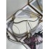 Dior Saddle Bag with Strap Latte GGrained Calfskin white M0455CBAA_M030