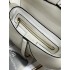 Dior Saddle Bag with Strap Latte GGrained Calfskin white M0455CBAA_M030