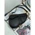 Dior Saddle Bag With Strap Black Grained Calfskin M0455CBAA_M900