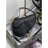 Dior Saddle Bag With Strap Black Grained Calfskin M0455CBAA_M900