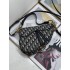 Dior Saddle Bag with Strap Blue Dior Oblique Jacquard M0455CTZQ_M928