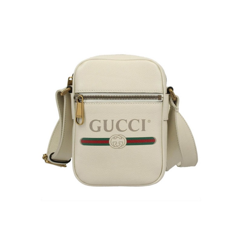 Gucci Print Leather Shoulder Bag 574803