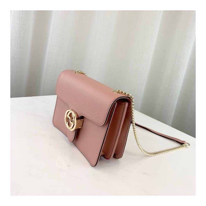 Gucci Interlocking Chain Leather Cross Body Bag 510304