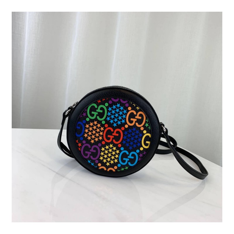 Gucci GG Psychedelic Round Shoulder Bag 603938