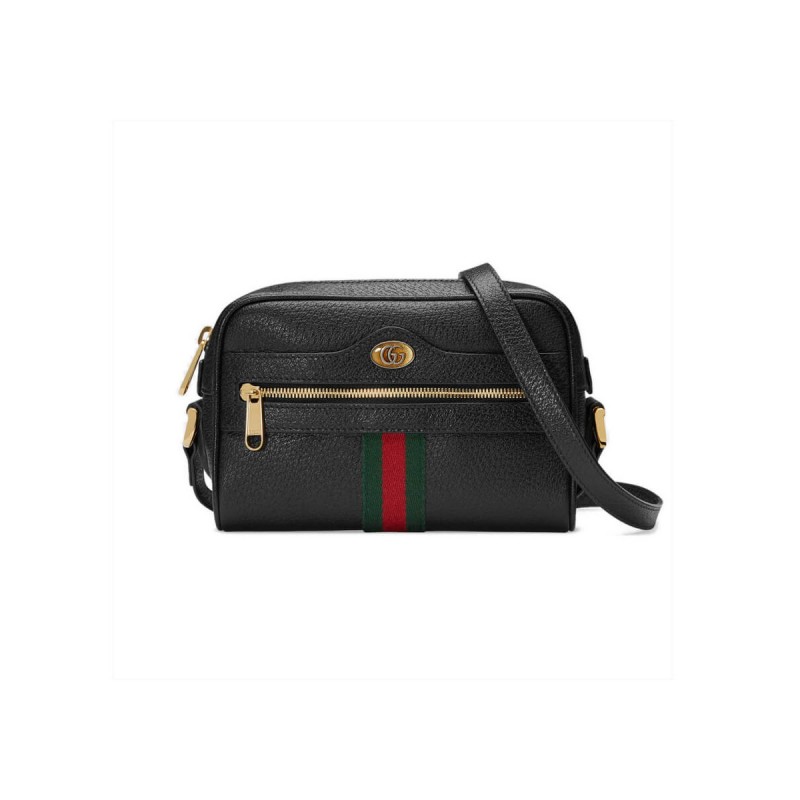 Gucci Ophidia Leather Mini Bag 517350