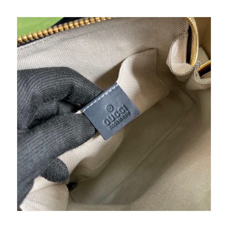 Gucci Horsebit 1955 Mini Top Handle Bag 640716 in Beige Canvas