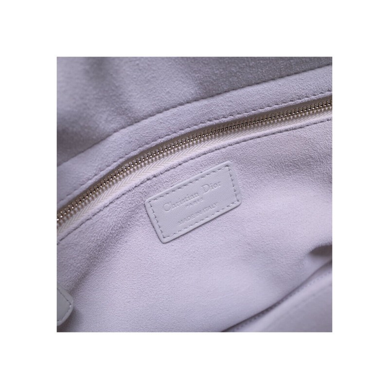 Dior Medium Lady Dior Bag in Ultramatte Cannage Calfskin M0565