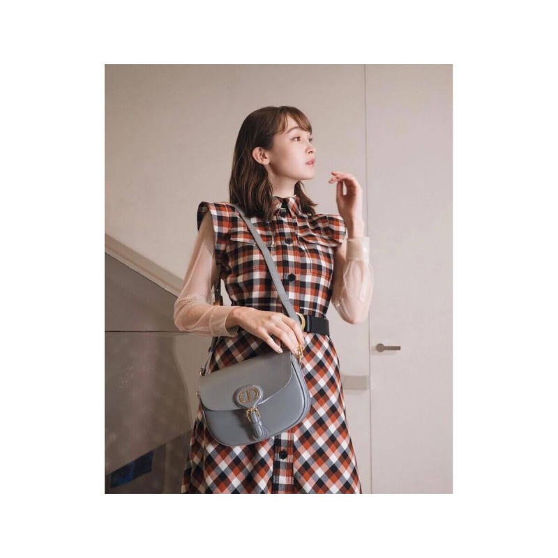 Christian Dior Small Bobby Bag In Box Calfskin M9317