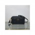 Dior Caro Double Pouch Black Supple Cannage Calfskin M9237