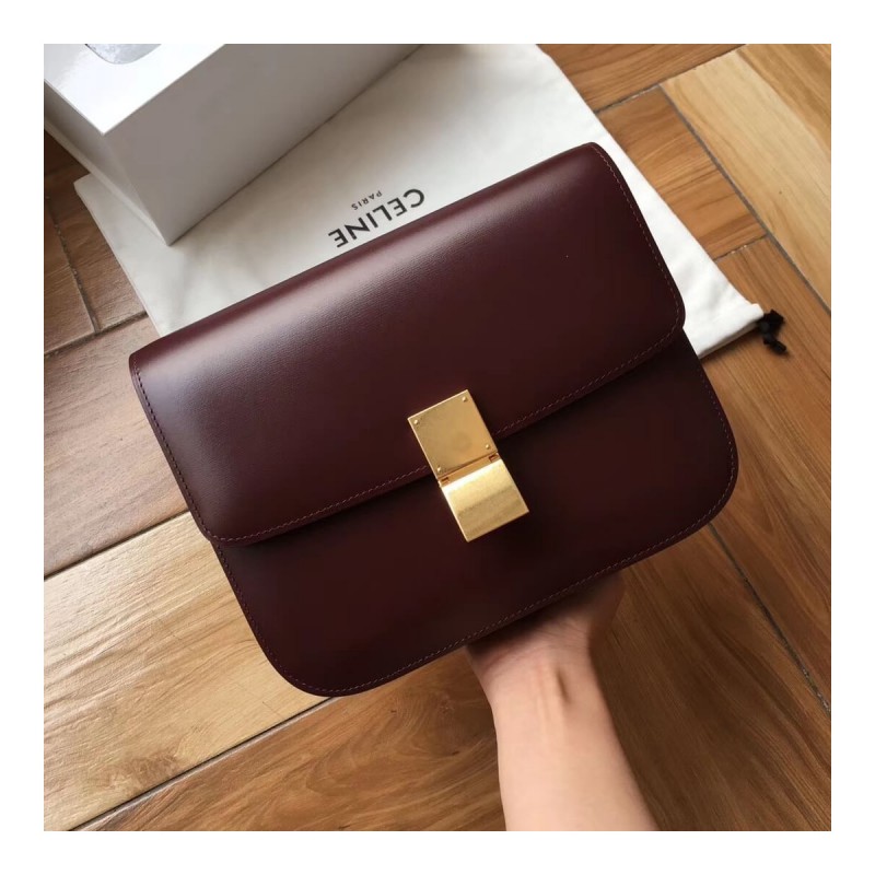 Celine Medium Classic Bag in Box Calfskin 189173