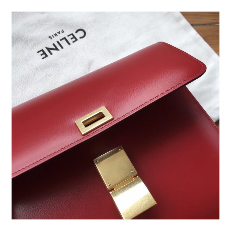Celine Medium Classic Bag in Box Calfskin 189173