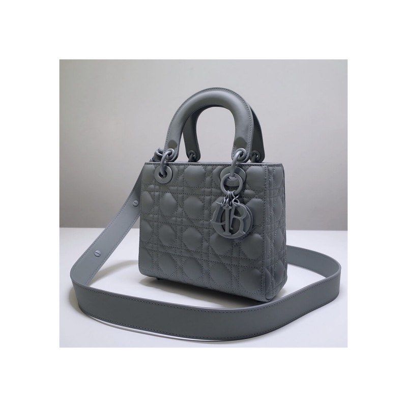 Lady Dior My ABCDior Bag in Ultramatte Cannage Calfskin M0538