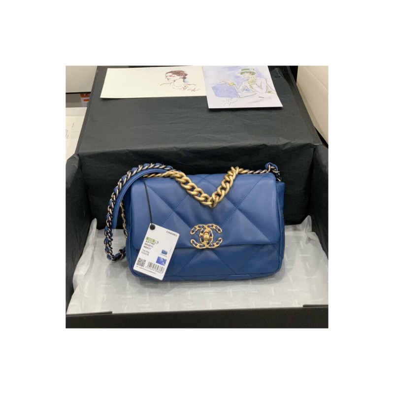 Chanel 19 Lambskin Flap Bag AS1160