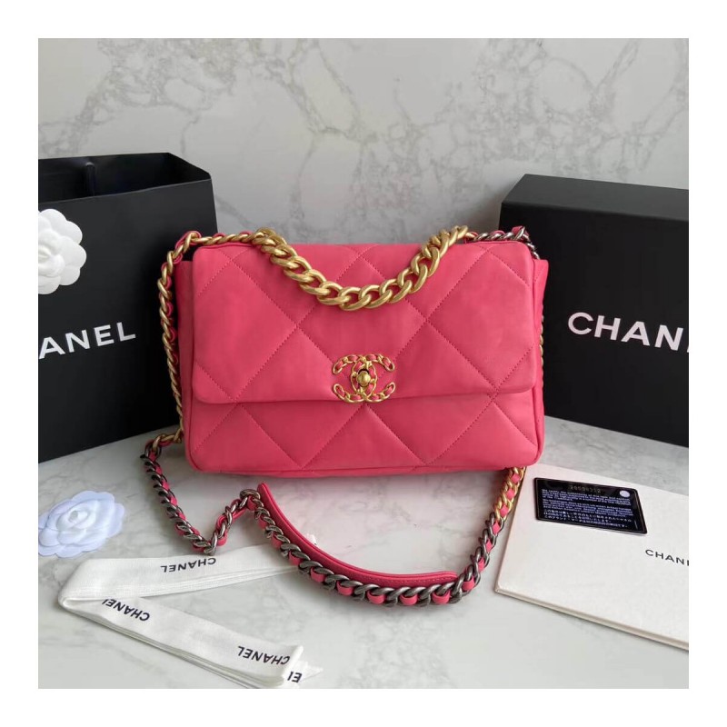 Chanel 19 Lambskin Flap Bag AS1160