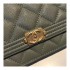 Chanel Quilted Caviar Leboy Woc Chain Bag 80287