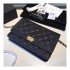 Chanel Quilted Caviar Leboy Woc Chain Bag 80287