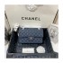 Chanel Small Classic Double Flap Bag A01113 Caviar Calfskin