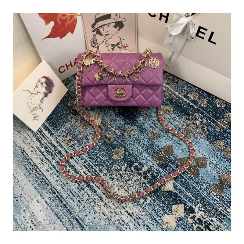 Chanel Lambskin Flap Bag AS2326
