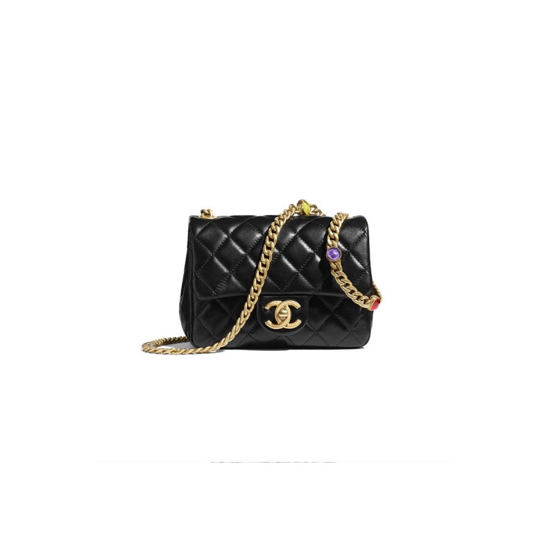 Chanel Mini Square Resin Bag AS2379