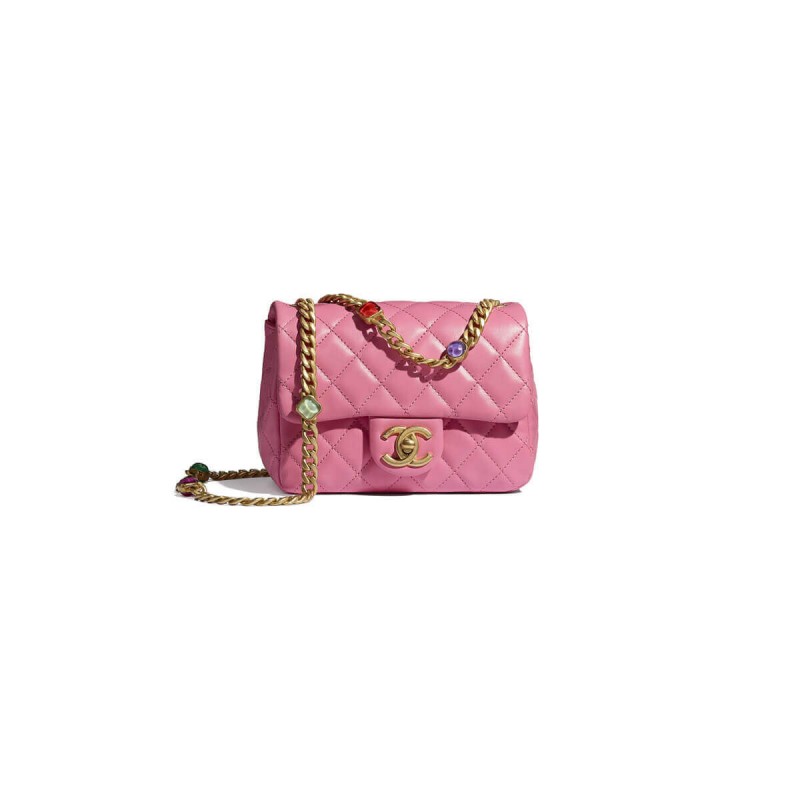 Chanel Mini Square Resin Bag AS2379