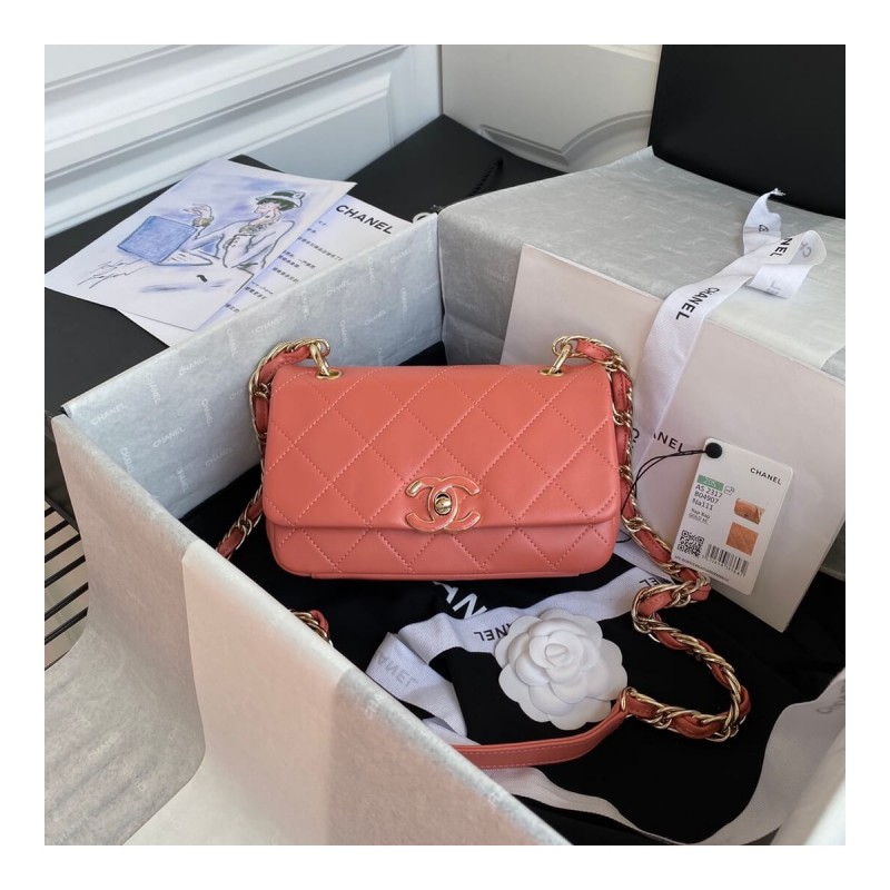 Chanel Lambskin Small Flap Bag AS2317
