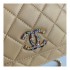 Chanel Zirconium Crystal CC Logo Wallet on Chain AP1943