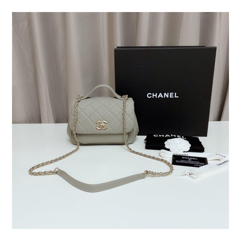 Chanel Quilted Caviar Leather Small Business Affinity Bag A93749