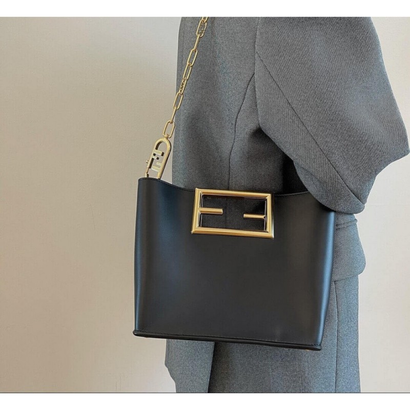 Fendi Calf Leather Small Way Bag 8BS054