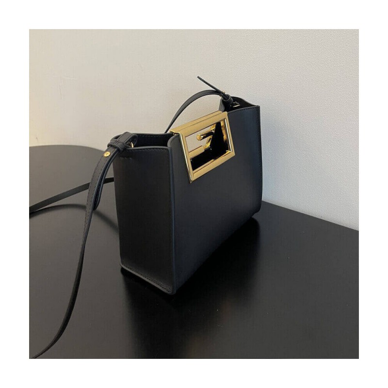 Fendi Calf Leather Small Way Bag 8BS054