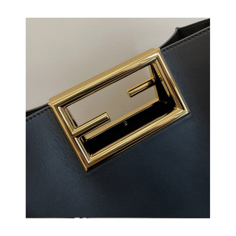 Fendi Calf Leather Small Way Bag 8BS054