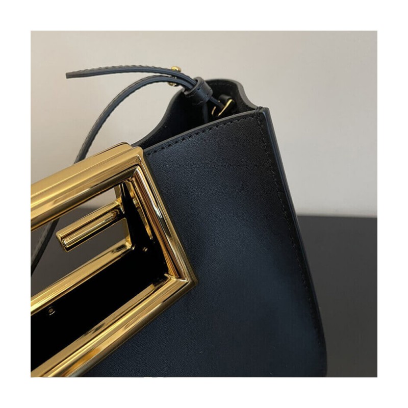 Fendi Calf Leather Small Way Bag 8BS054