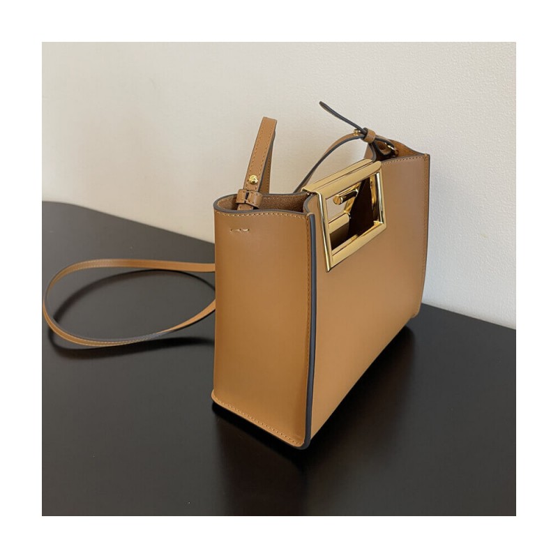 Fendi Calf Leather Small Way Bag 8BS054