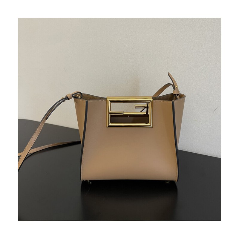 Fendi Calf Leather Small Way Bag 8BS054