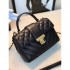 Chanel Calfskin Flap Bag With Top Handle AS0804