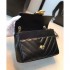 Chanel Calfskin Flap Bag With Top Handle AS0804