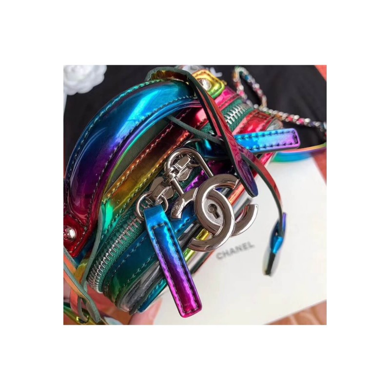 Chanel Vanity Case In Multicolour PVC AS0988