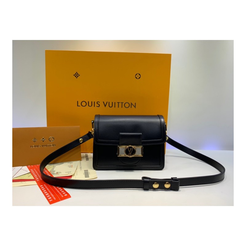 Louis Vuitton Smooth Calfskin Leather Mini Dauphine M55836 M55837